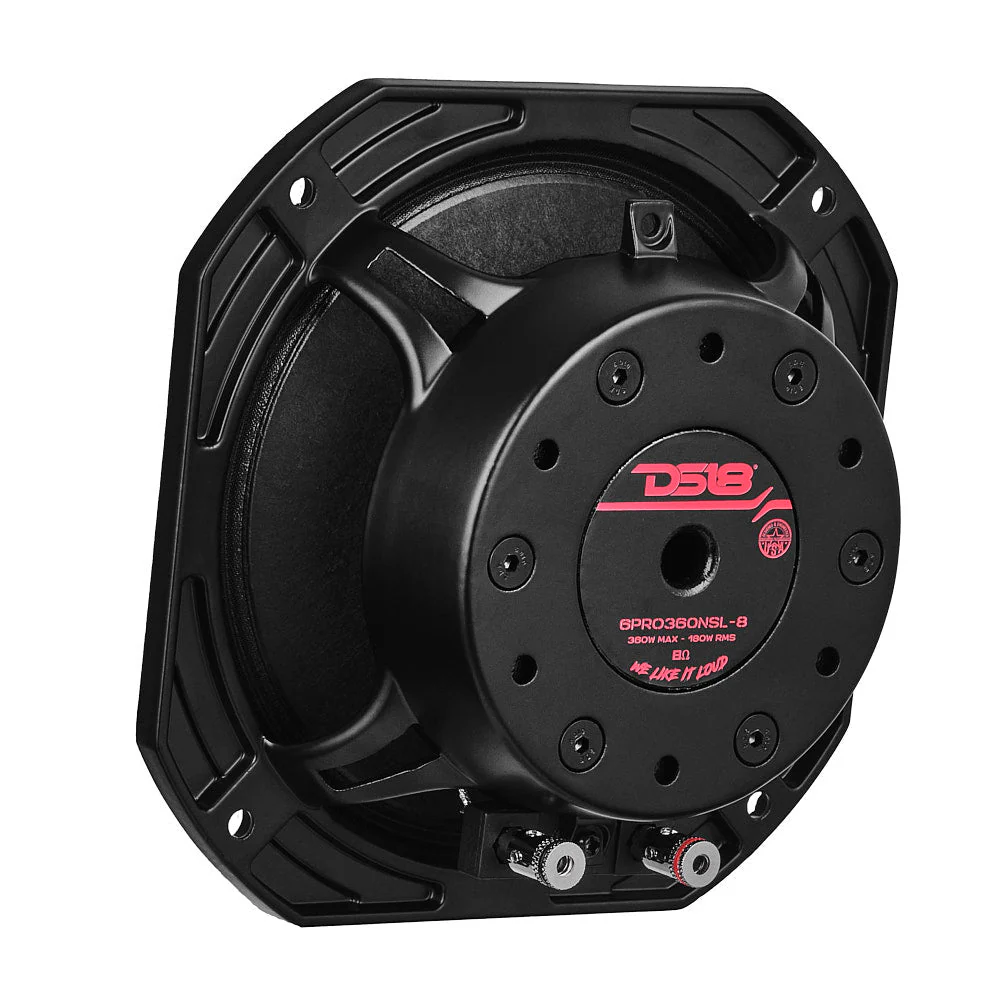 6PRO360NSL-8 Slim Professional Mid-Range Speaker With Neodymium Magnet 180 Watts Rms 8-Ohm - Image 6