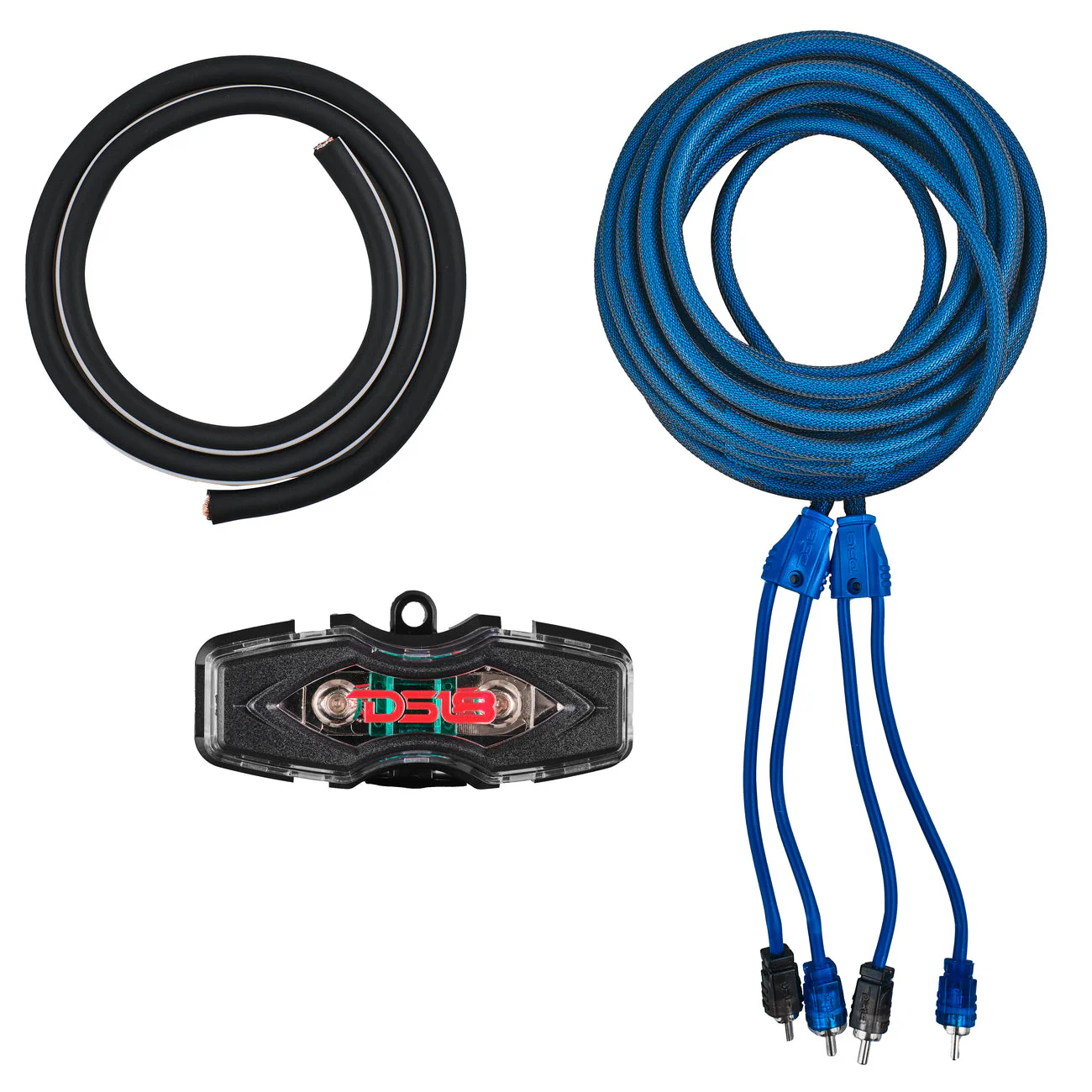 AKIT4.BL 4-GA Amplifier Installation Kit -Blue - Image 5