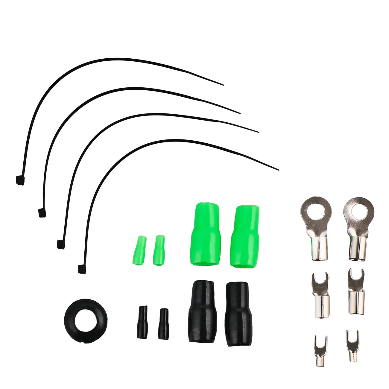 AKIT4.GR 4-GA Amplifier Installation Kit -Green - Image 6