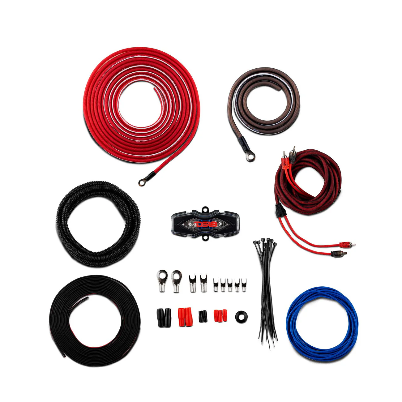 AMPKIT8 Amplifier Installation Kit -Red - Image 2