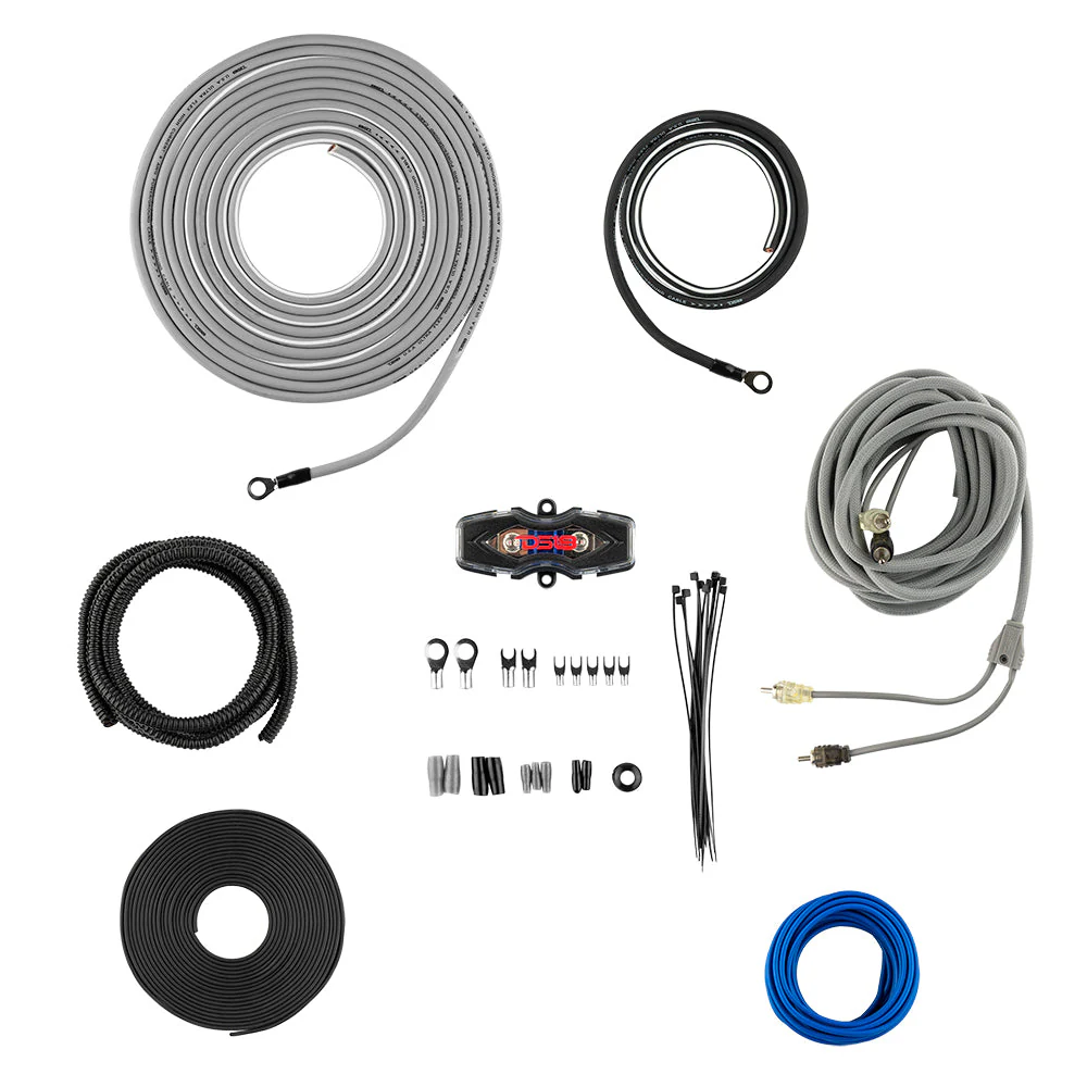 AMPKIT8/SLV 8-GA Amplifier Installation Kit -Silver - Image 2
