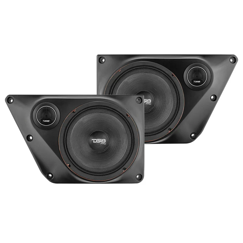 BRO-BD-LR Ford Bronco 6th Gen 4 Door Back Doors 6.5" Speakers and 2.3" Tweeter Panels - Image 4