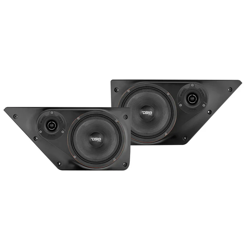 BRO-FD-LR Ford Bronco 6th Gen Front Doors 6.5" Speaker and 3.8" Tweeter Panels - Image 2