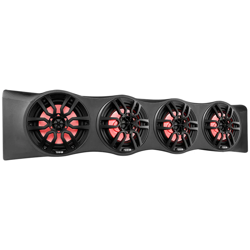 BRO-SBAR/BK Ford Bronco 6th Gen 4-Door Overhead Bar System fits 4 x 8" speakers + 2 x 6.5" Speakers and 2 x 3.78" Tweeters - Image 3
