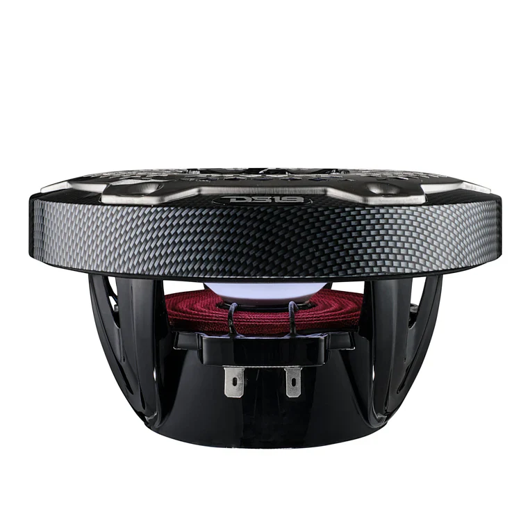CF-65M NXL 6.5" 2-Way Coaxial Marine Speaker With LED RGB Lights 100 Watts Rms 4-Ohm - Black Carbon Fiber - Image 10