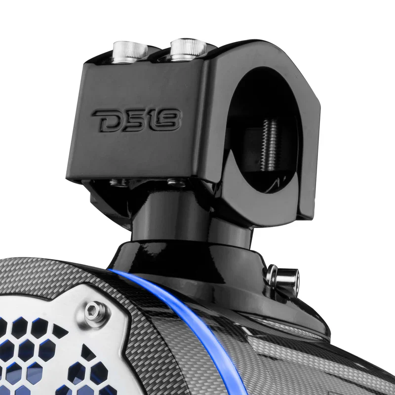 CF-X6TP NXL 6.5" Marine and Powersports Towers LED RGB Lights 100 Watts Rms - Black Carbon Fiber - Image 7