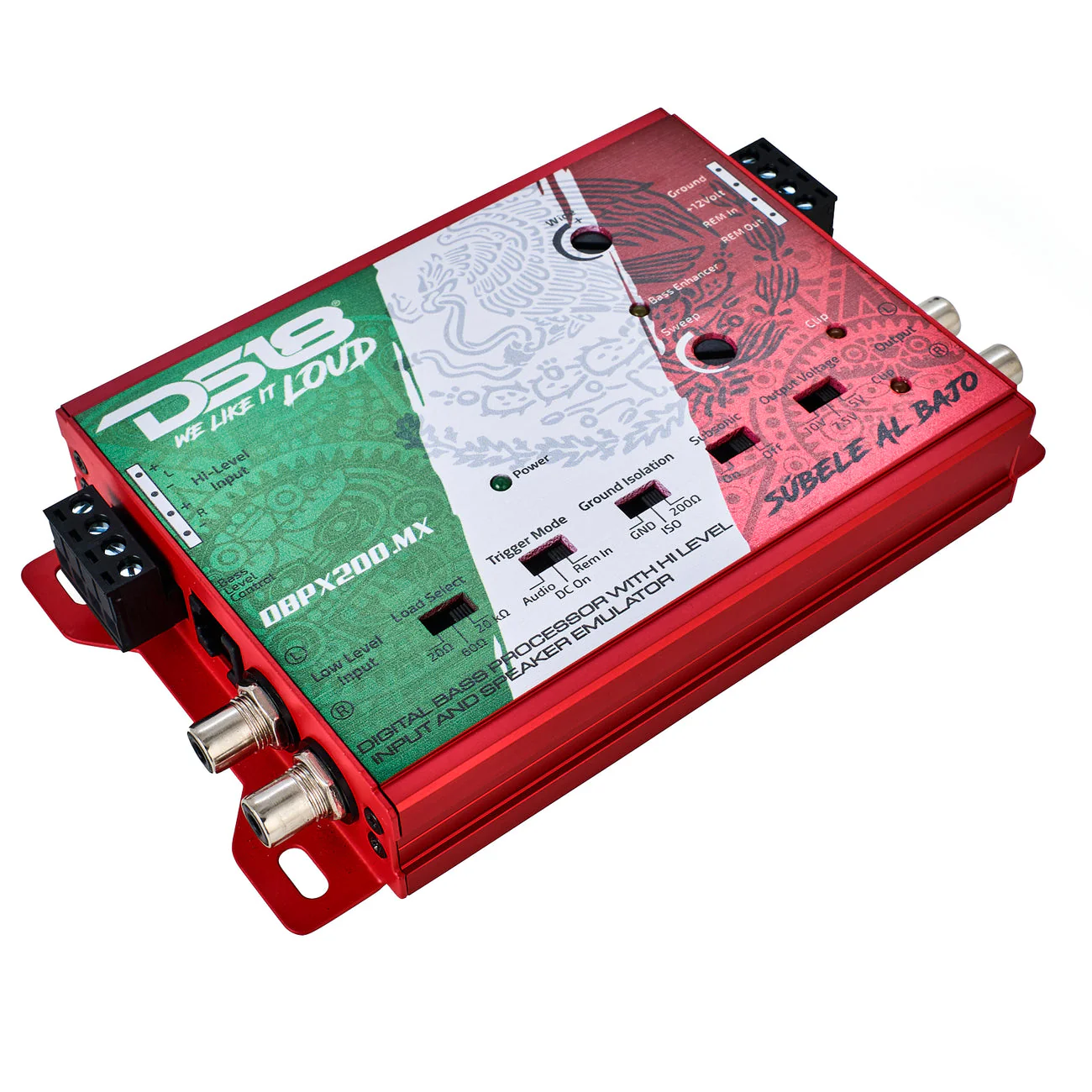 DBPX200.MX Digital Bass Processor With Hi to Low Signal Converter &amp; Speaker Emulator – Mexico Design - Image 2