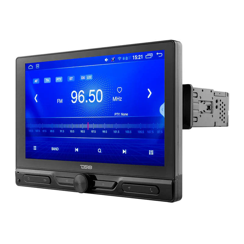 DDX10.5ADX 10.5" Floating Rotating Swivel Modular Touchscreen Mechless Single-DIN Headunit with Bluetooth, Mirror Link, USB, Gps and Android 10 (4x64GB) - Image 7