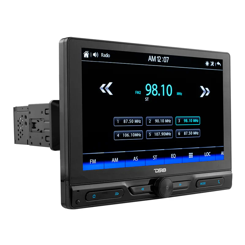 DDX10.5ML 10.5" Floating Adjustable Modular Touchscreen Mechless Single-DIN Head Unit with Bluetooth, Mirror Link and USB - Image 7