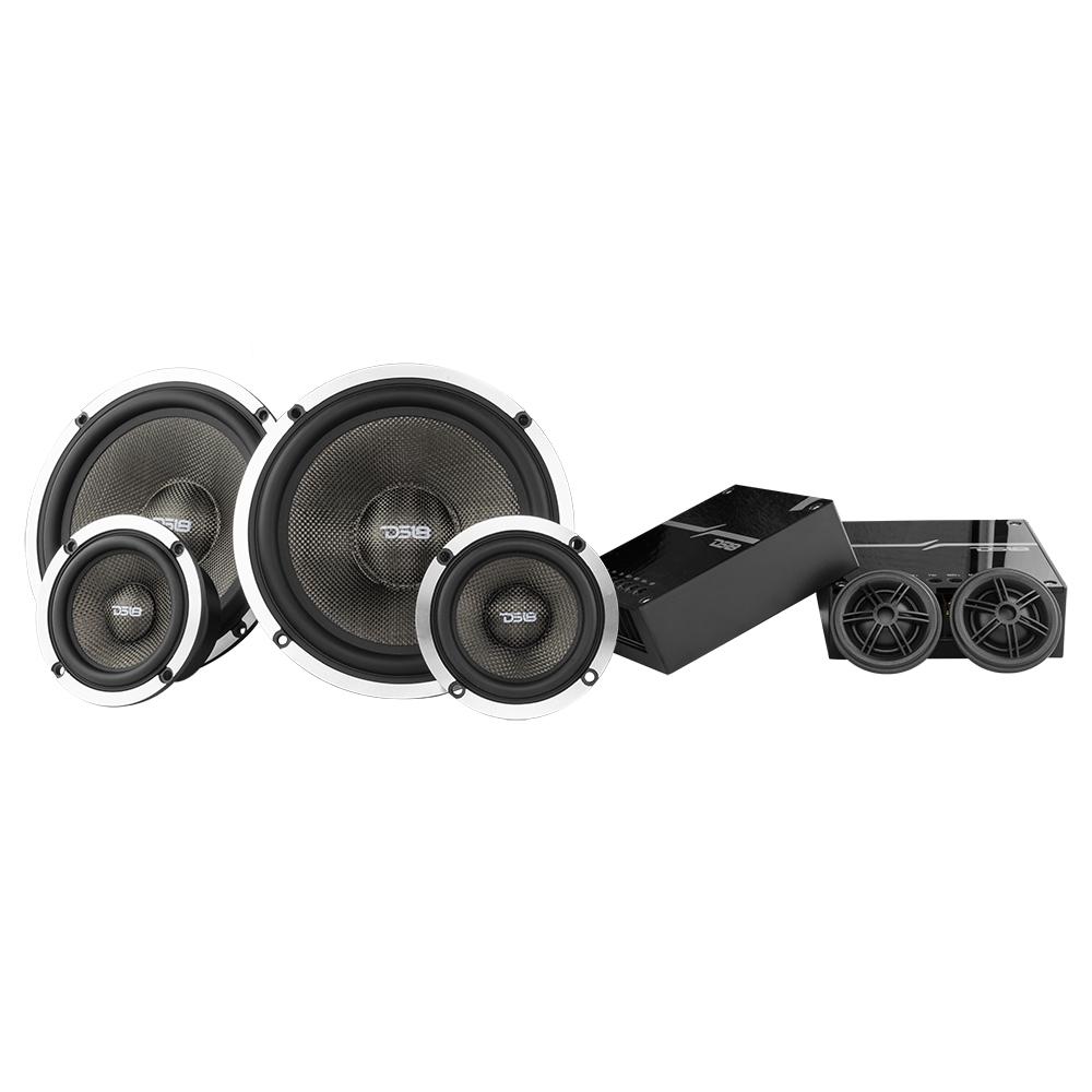 DX3 3-Way Component Speaker System With Kevlar Cone 290 Watts Rms 4-Ohm - Image 4
