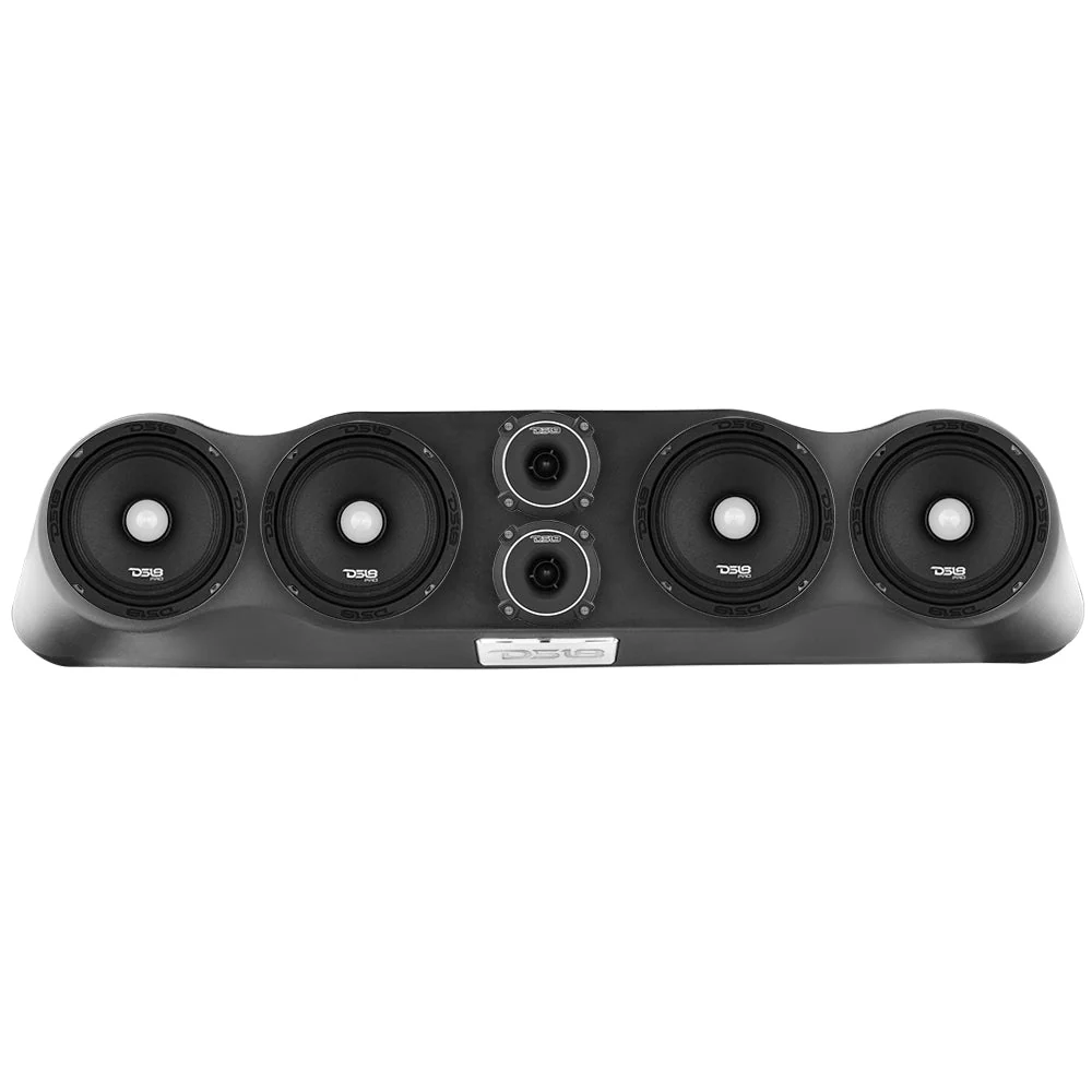 EN46-35 35" High Density ABS Universal Speakers Enclosure 4 X 6.5" and 2 x 3" Tweeters - Image 3