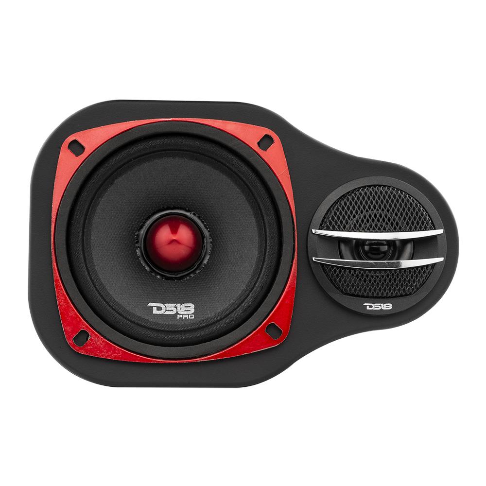 EN4P High Density Abs 2-Way Universal Pod 1 X 4" Loudspeaker and 1 X .5-1” Tweeter(Pair) - Image 5