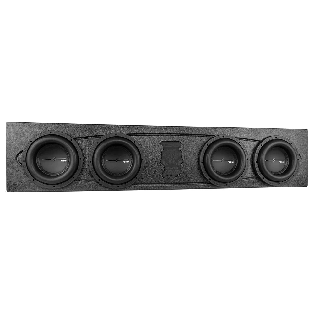 ENS-DODGE19-4X8 Quad 8" Ported Subwoofer Enclosure For DODGE 4 Door Crew Cab 19-23 - Image 2