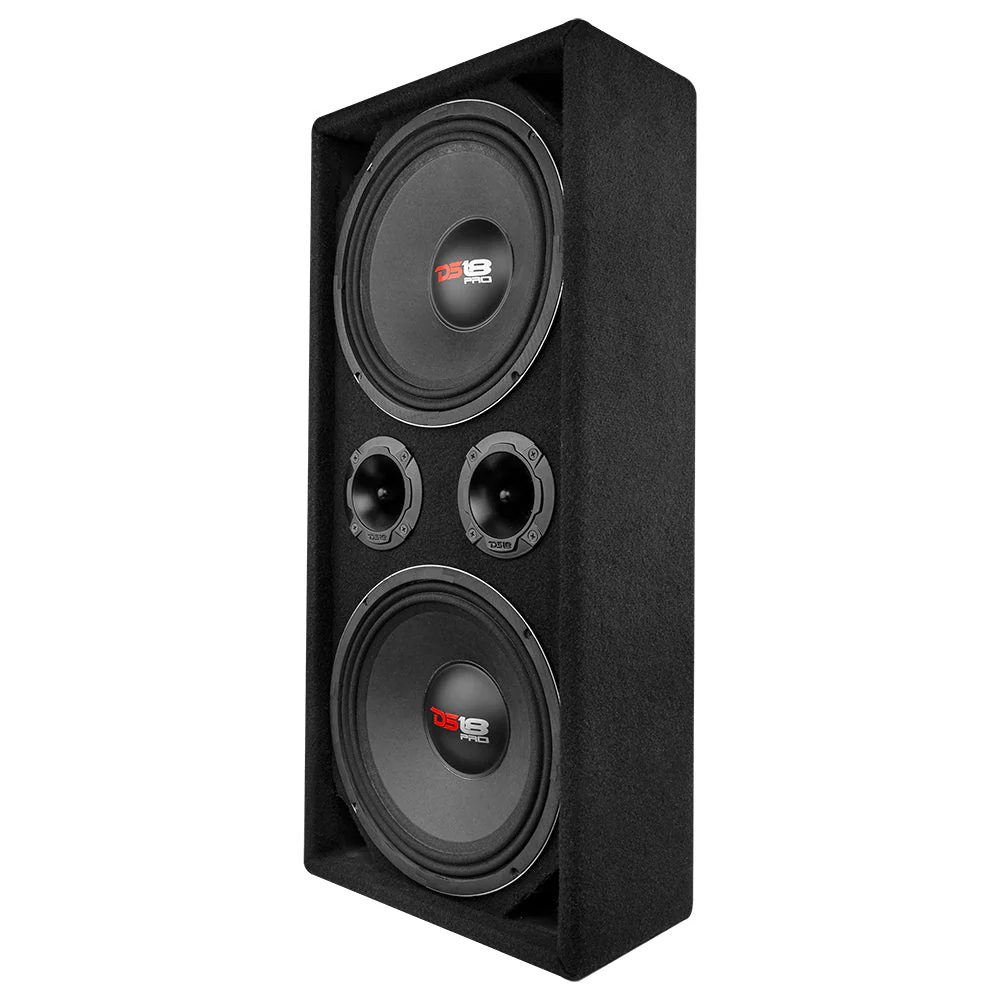 ENS-PRO-CHX102A.LD Dual 10" Loaded Ported Voceteo box - Image 3