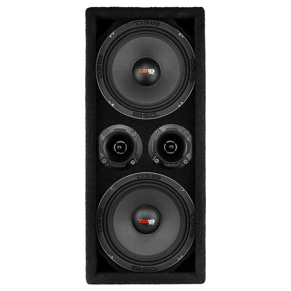 ENS-PRO-CHX82A.LD Dual 8" Loaded Ported Voceteo Box - Image 3
