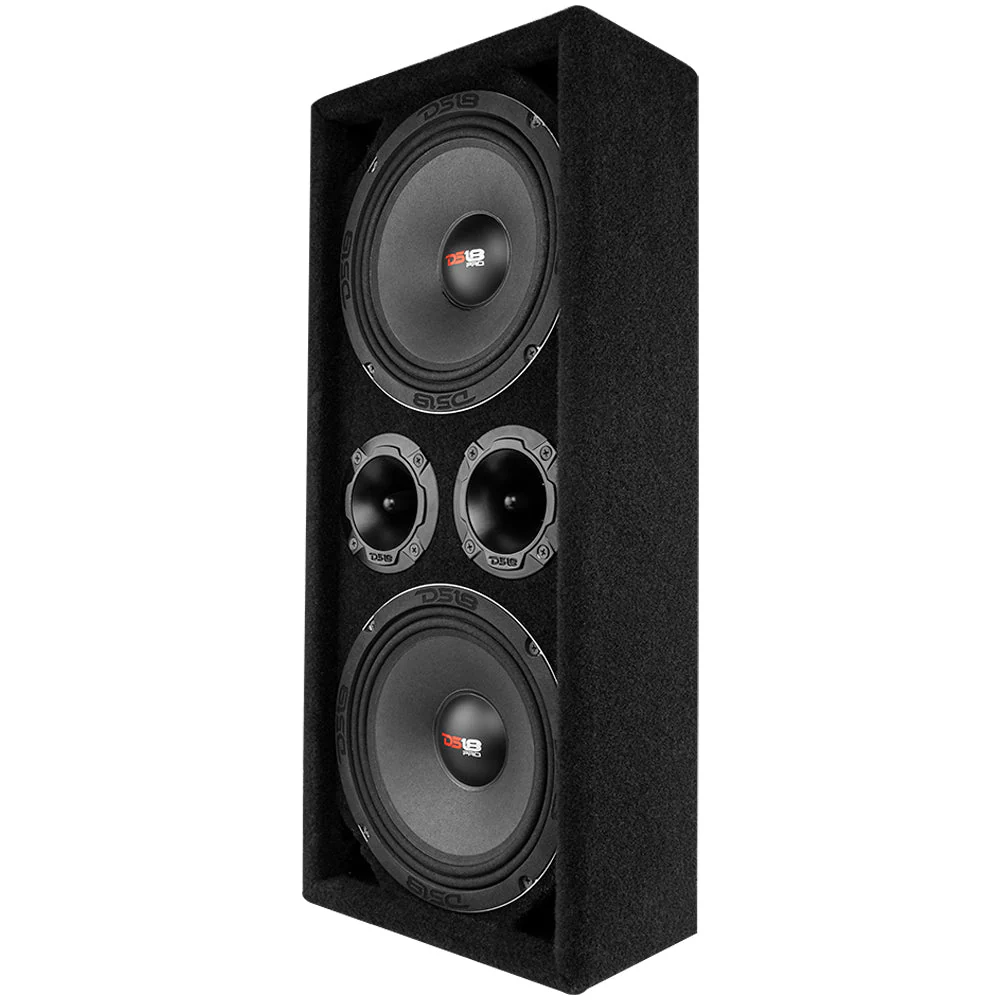 ENS-PRO-CHX82A.LD Dual 8" Loaded Ported Voceteo Box - Image 4