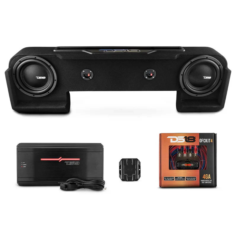 EXCL-RAMBASS.DF/21-UP.LDPKG Dodge Ram Down Firing Subwoofer Enclosure with Dream LED Light, Amplifier and Wiring Kit - Image 3