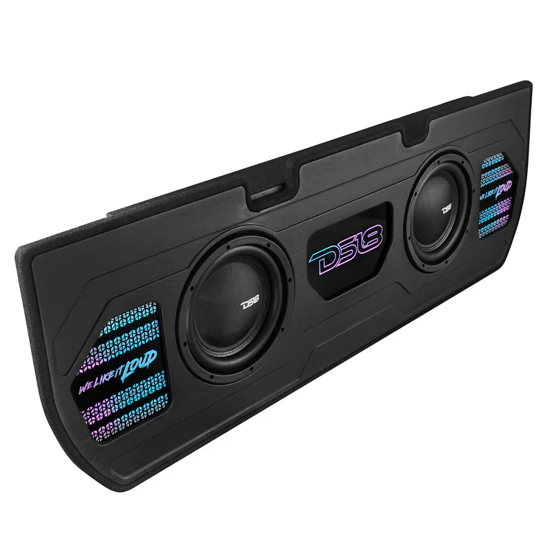 EXCL-TUNDRABASS1.LDPKG Exclusive Dual 10" Sealed Subwoofer Enclosure Package for 22-Up Toyota Tundra 1200 Watts Rms - Image 4