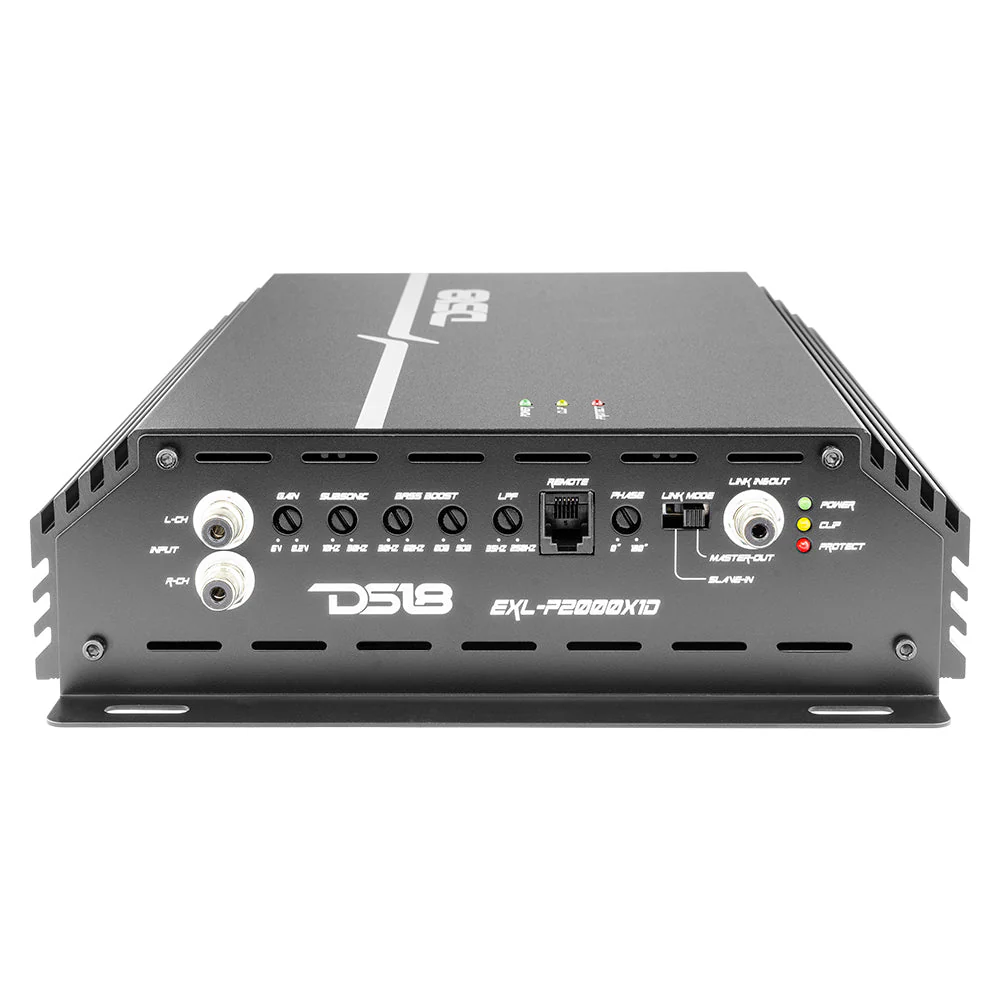 EXL-P2000X1D 1-Channel Class D Amplifier 2000 Watts Rms @ 1-Ohm Made In Korea - Image 4