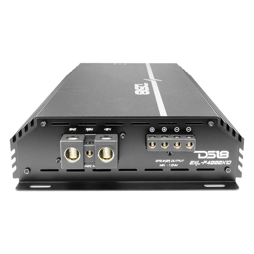 EXL-P4000X1D EXL 1-Channel Class D Amplifier 4000 Watts Rms @ 1-Ohm Made In Korea - Image 4