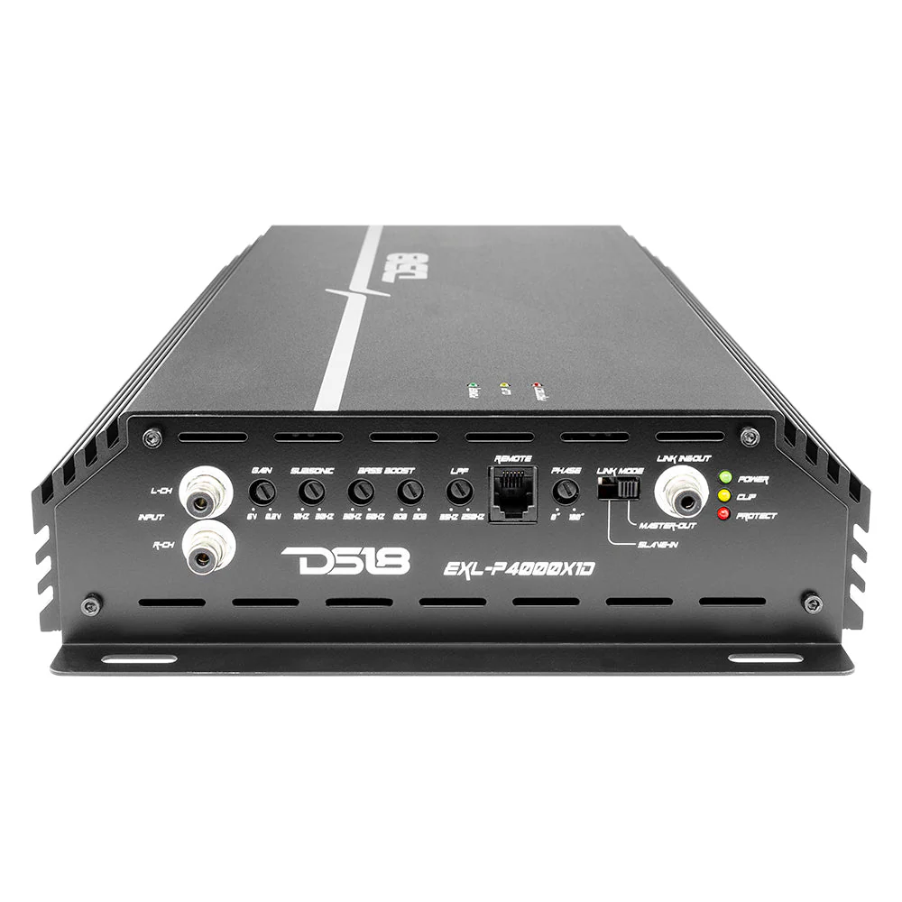 EXL-P4000X1D EXL 1-Channel Class D Amplifier 4000 Watts Rms @ 1-Ohm Made In Korea - Image 5