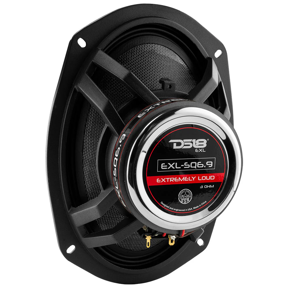 EXL-SQ6.9 2-Way Coaxial Speaker with Fiber Glass Cone 160 Watts Rms 3-Ohm - Image 4