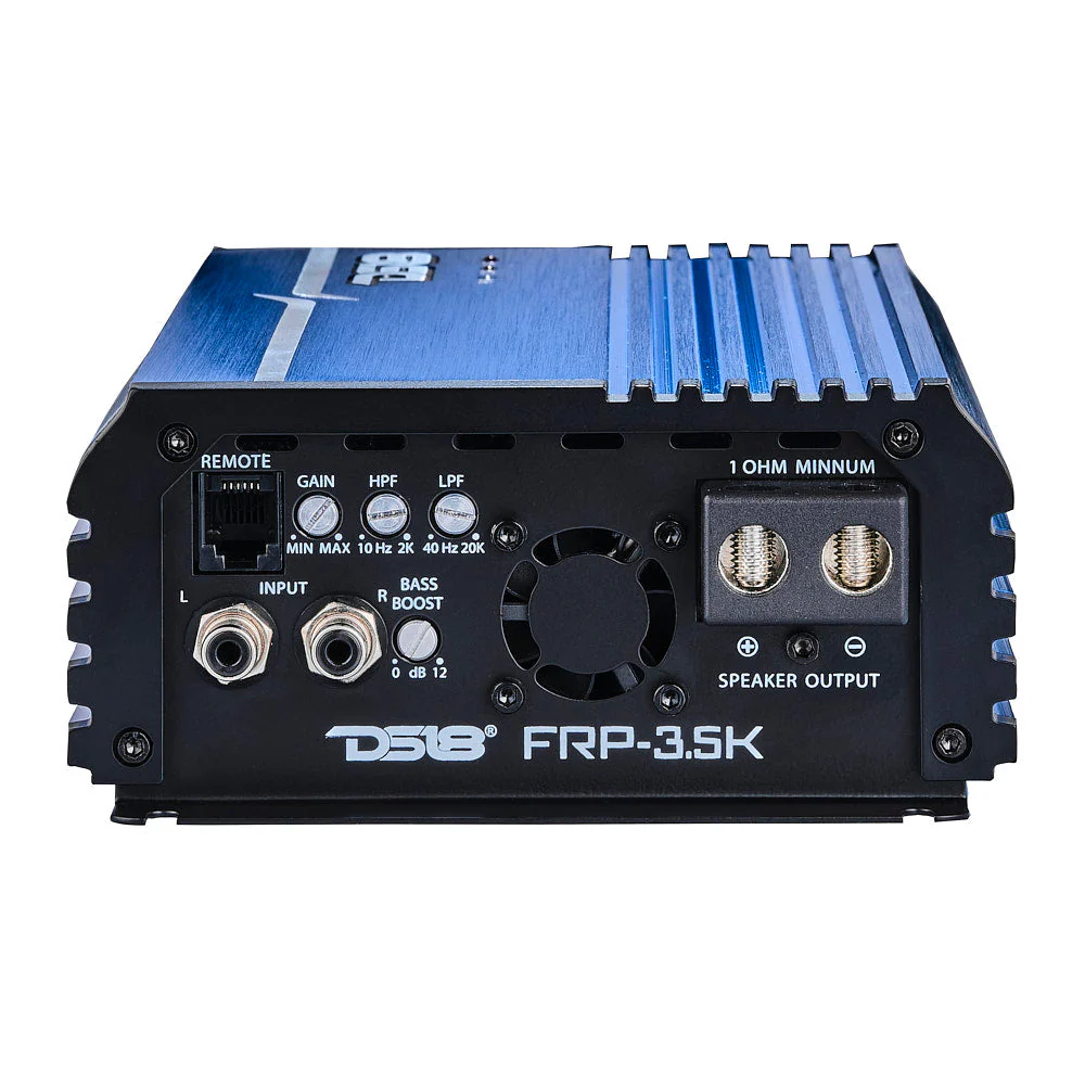 FRP-3.5K/BL Compact Full-Range Class D 1-Channel Amplifier 3,500 Watts Rms @ 1-Ohm Blue - Image 4