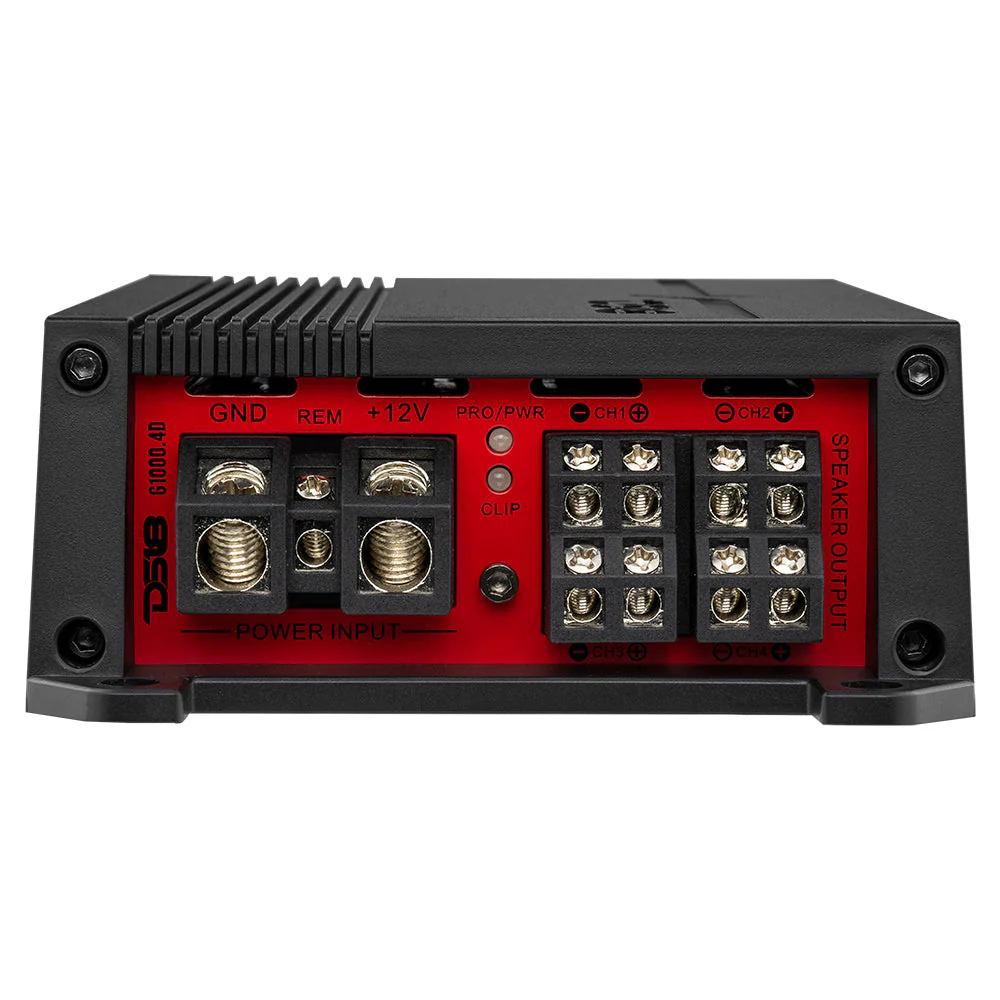 G1000.4D GEN-X Full-Range Class D 4-Channel Amplifier 4 x 90 Watts Rms @ 4-ohm - Image 4