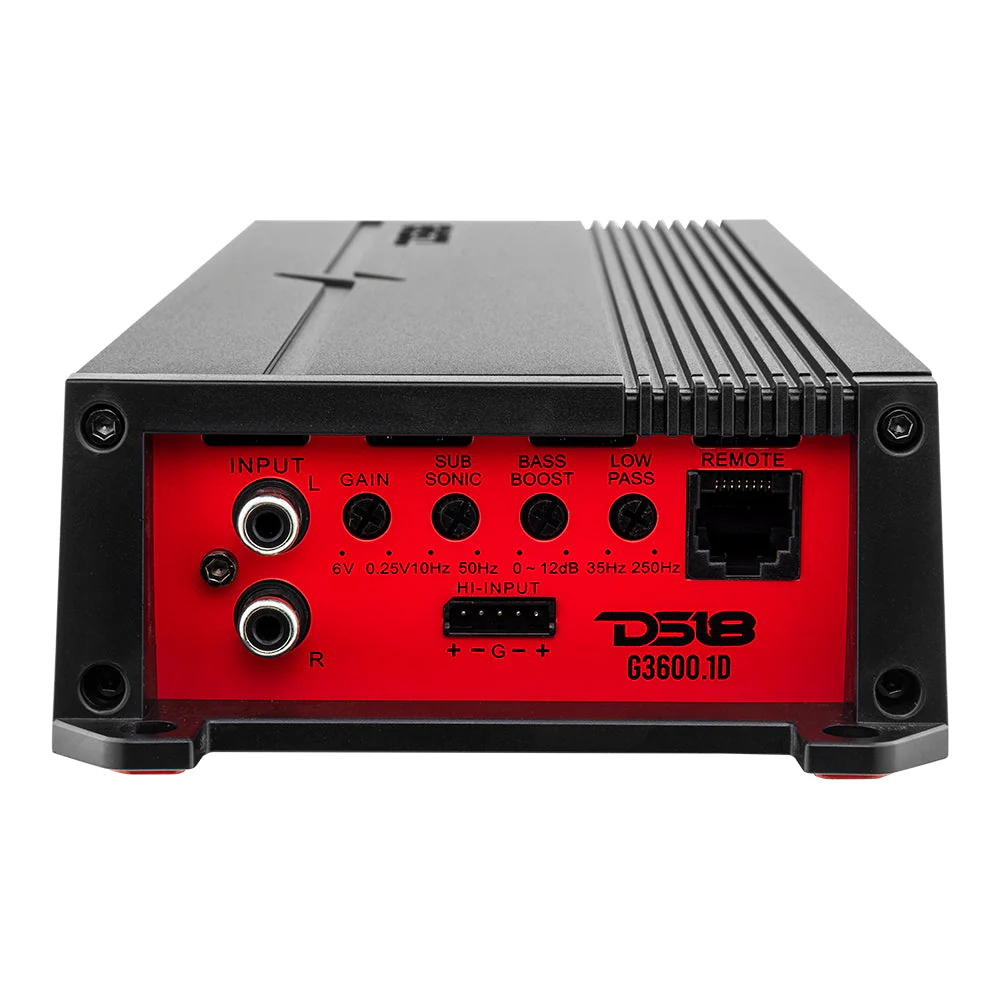 G3600.1D GEN-X Class D 1-Channel Amplifier 1200 Watts Rms @ 1-Ohm - Image 4