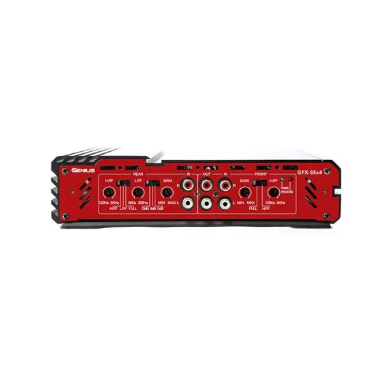 GFX-55x4 CLASS A/B AMPLIFIER 4 CHANNEL FOX SERIES 1200 W MAX/ 55 WRMS X 4 CH STABLE 2 OHM STEREO - Image 3