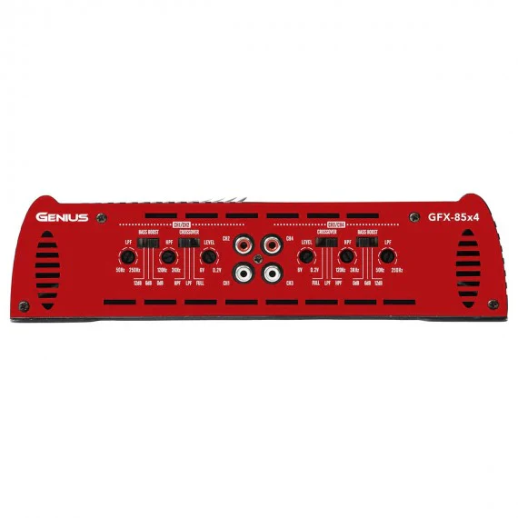GFX-75x4 CLASS A/B AMPLIFIER 4 CHANNEL FOX SERIES 1800 W MAX/ 75 WRMS X 4 CH STABLE 2 OHM STEREO - Image 2