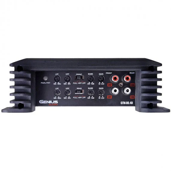 GTM-80.4D COMPACT DIGITAL 4-CHANNEL AMPLIFIER GTM SERIES 1200 WMAX / 80 WRMS X 4 CH STABLE 2 OHM STEREO - Image 3