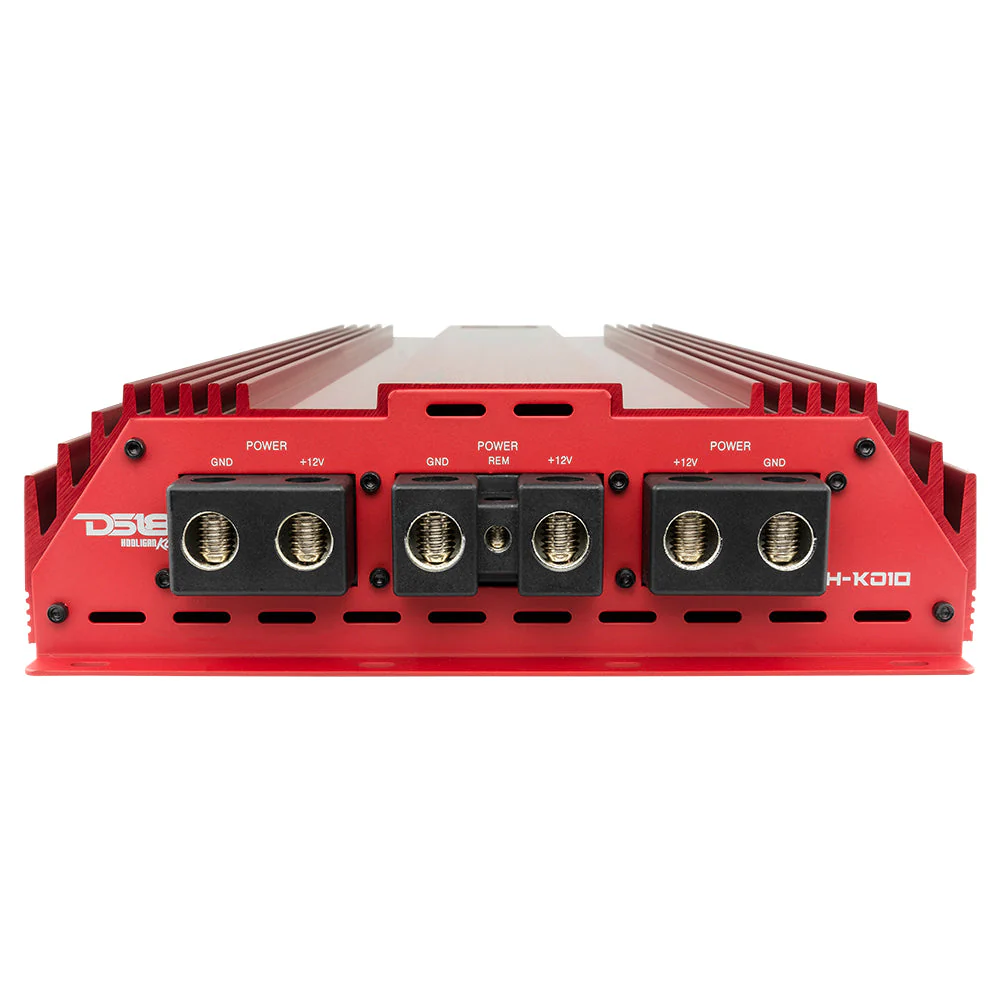 H-KO10 HOOLIGAN KO Black 1-Channel Amplifier with Voltmeter 10000 Watts Rms @ 1-Ohm Made In Korea - Image 11