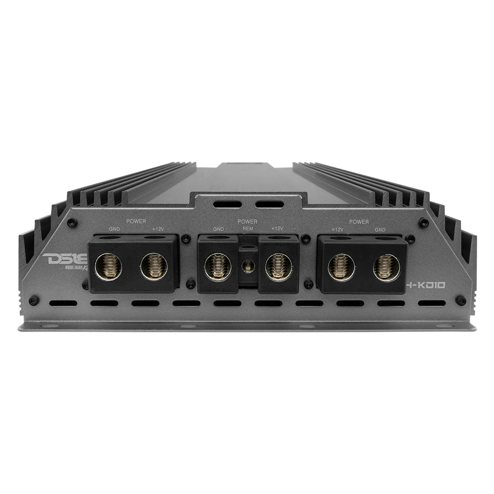 H-KO10 HOOLIGAN KO Black 1-Channel Amplifier with Voltmeter 10000 Watts Rms @ 1-Ohm Made In Korea - Image 16