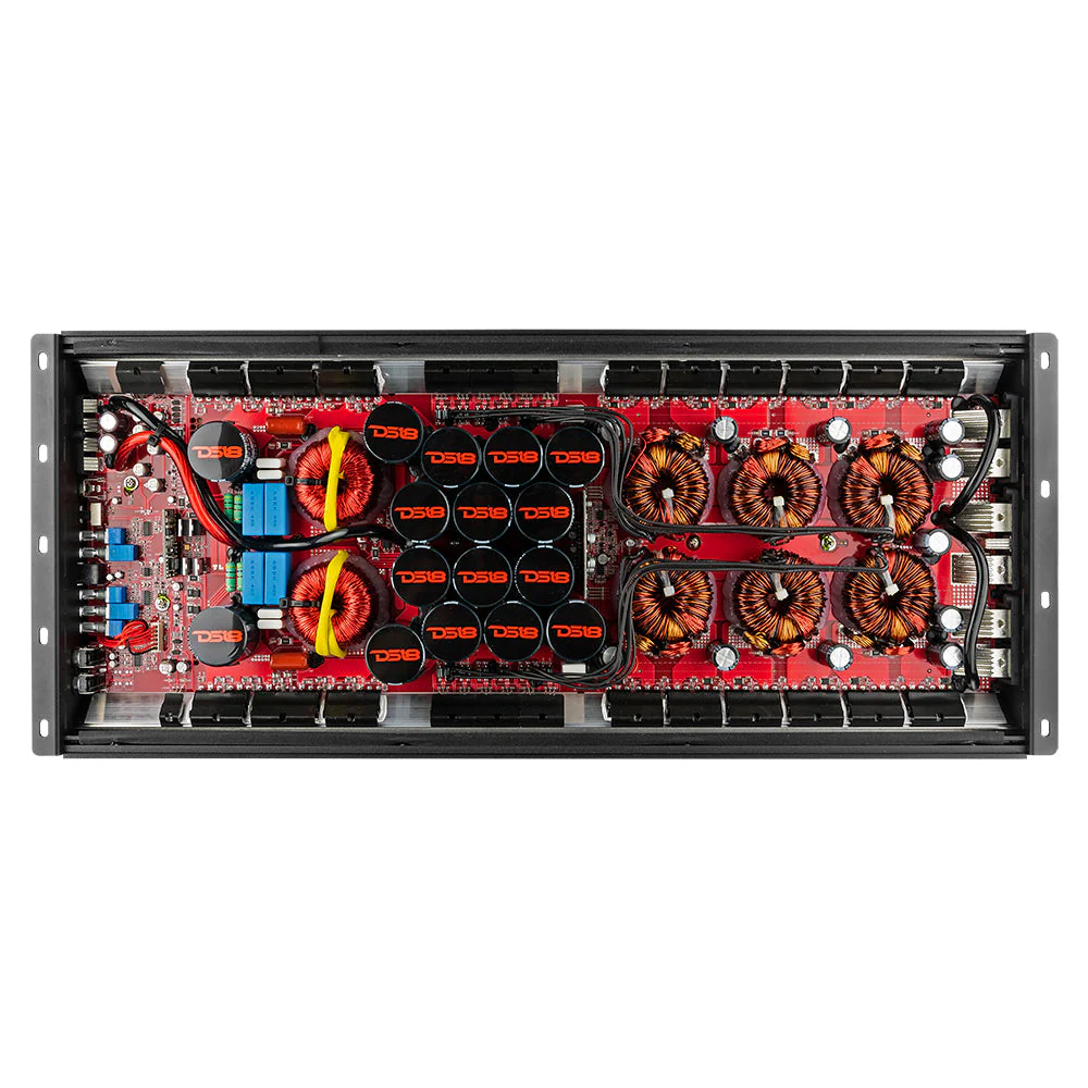 H-KO10/XA HOOLIGAN KO Gold 1-Channel Amplifier with Voltmeter 10000 Watts Rms @ 1-Ohm Made In Korea - Image 6