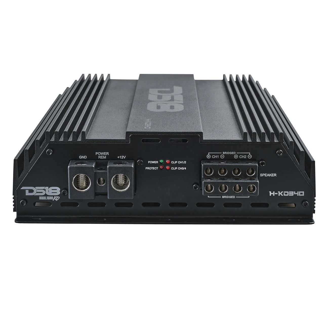 H-KO340 HOOLIGAN KO Full Range Class D 4-Channel Amplifier 4 x 300 Watts Rms @ 4-Ohm Made In Korea - Image 4