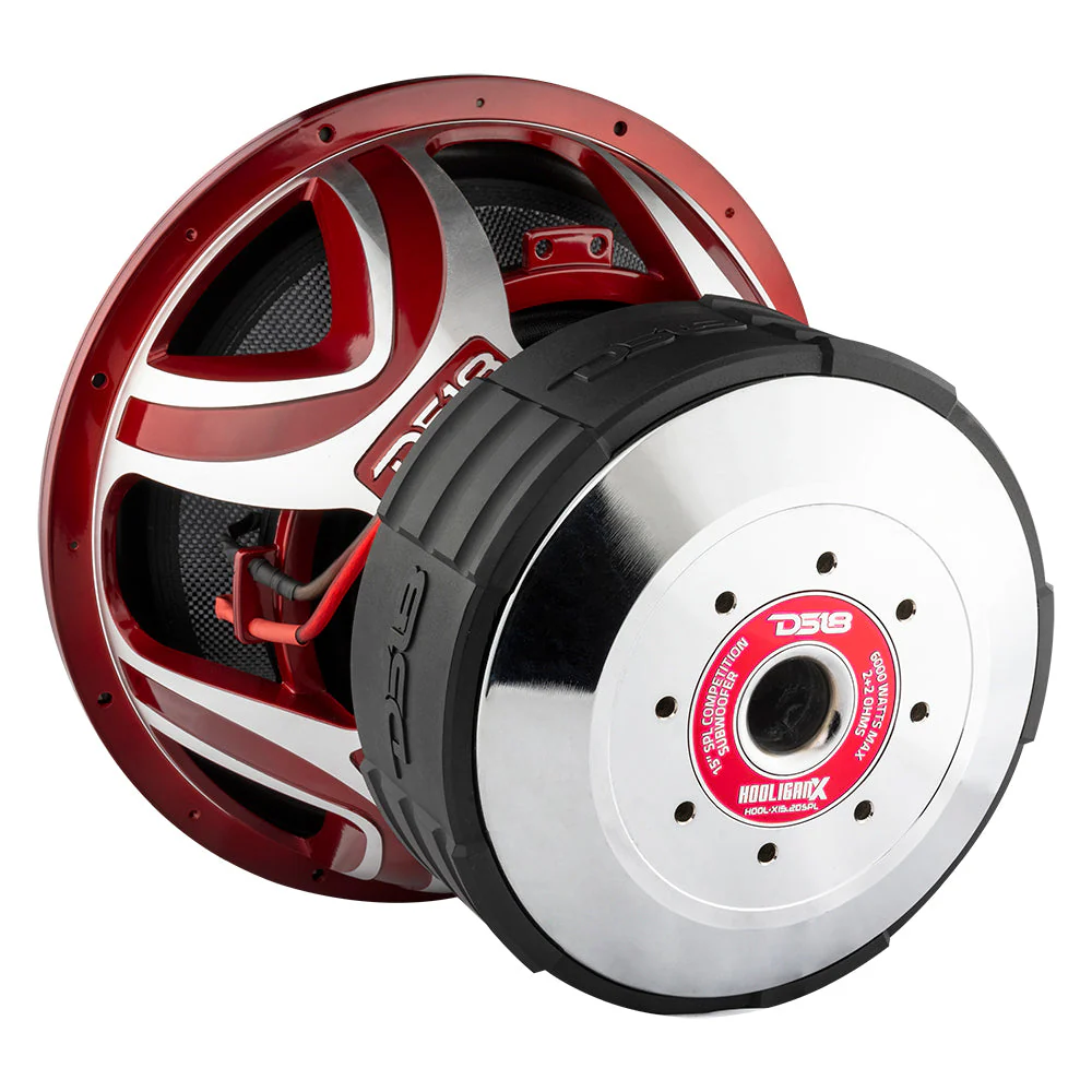 HOOL-X15.2DSPL 15" SPL Fiber Glass Cone Subwoofer 4000 Watts Rms 4" DVC 2-Ohm - Image 5