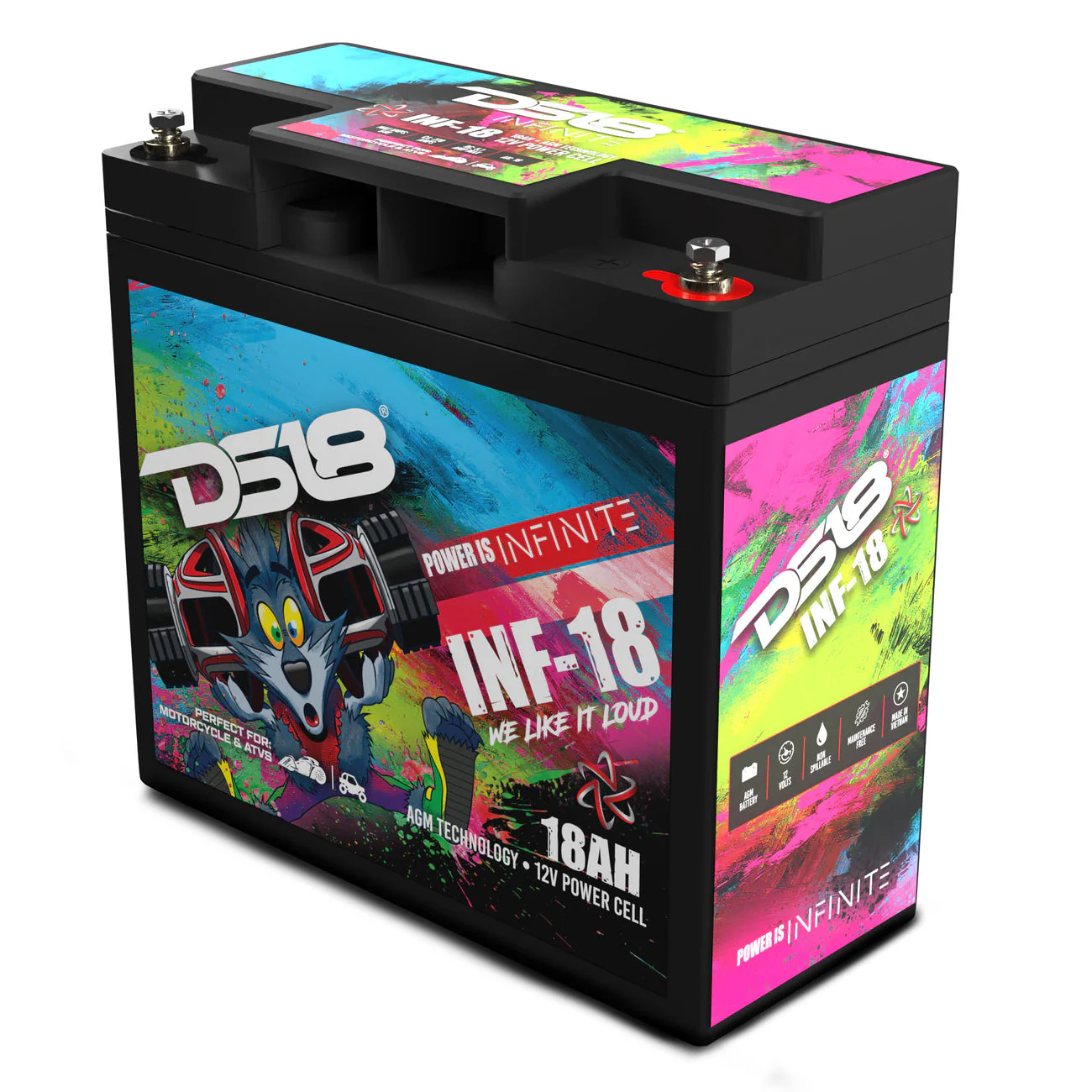 INF-18AH INFINITE 750 Watts 18 AH AGM Power Cell - Image 6