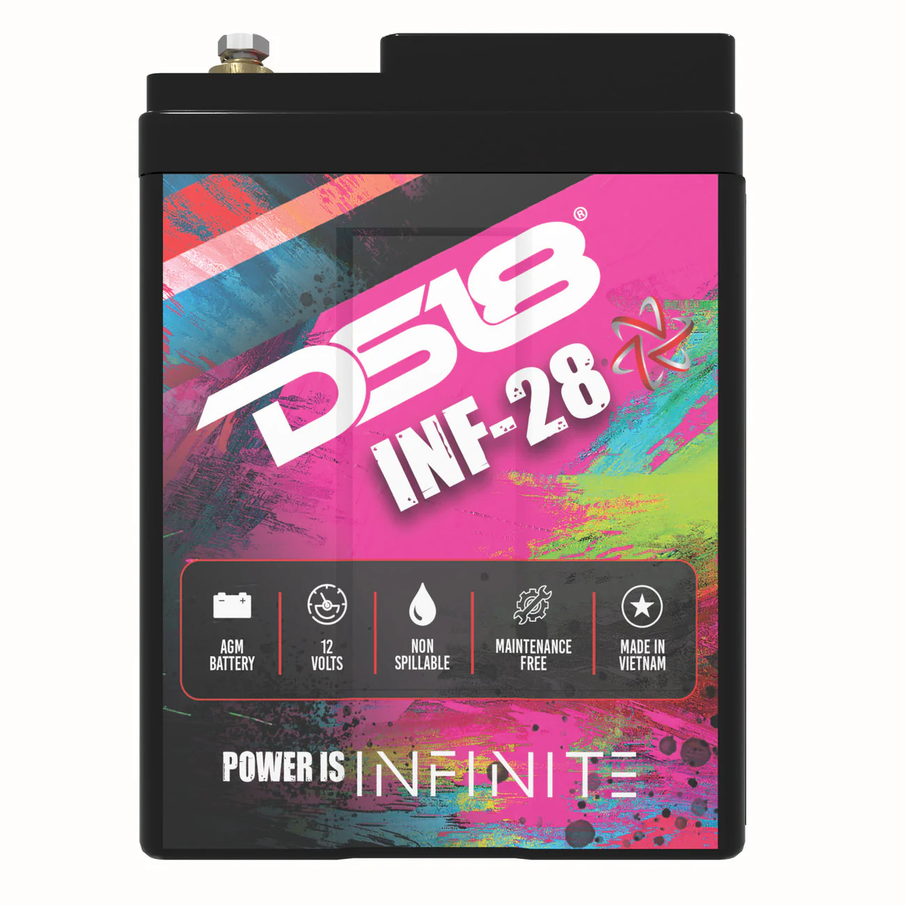 INF-28AH INFINITE 28 AH AGM Power Cell Battery - Image 3