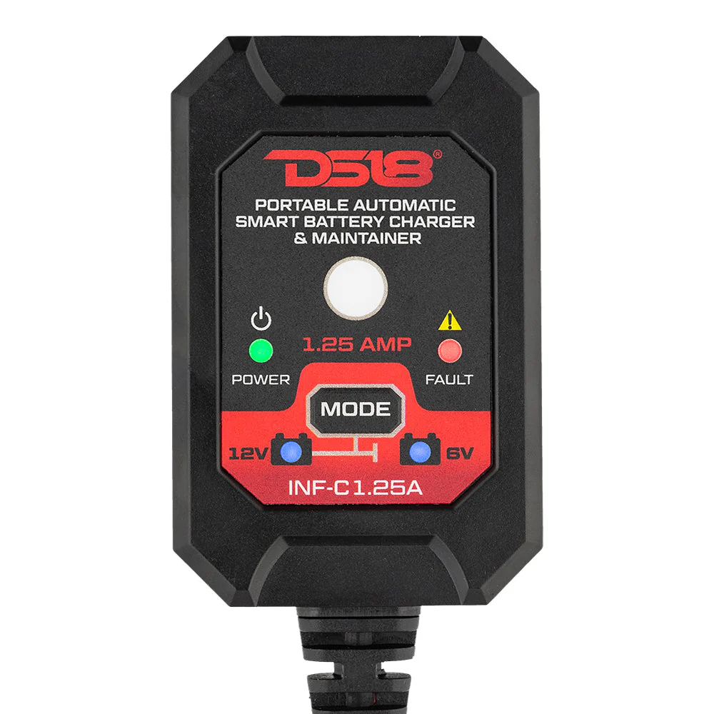 INF-C1.25A Automatic Smart Car AGM Battery Charger - Image 5