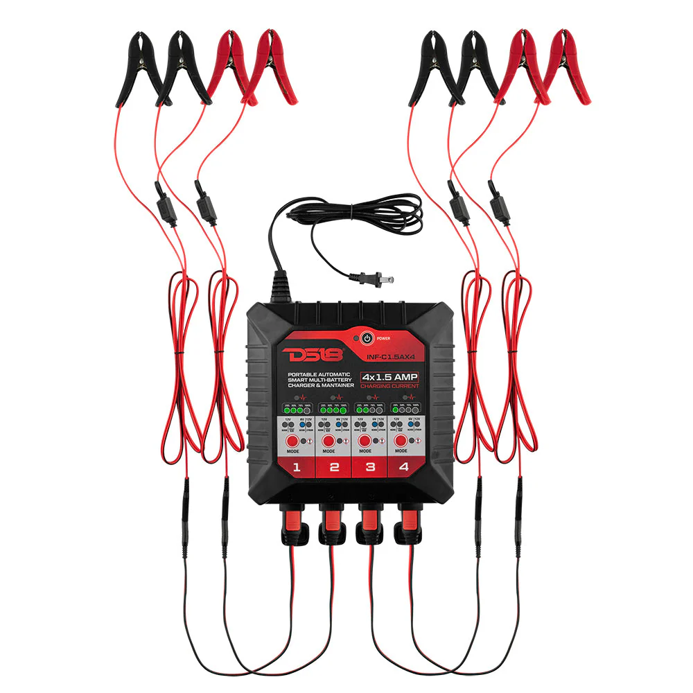 INF-C1.5AX4 Automatic Smart Lithium and AGM Battery Charger and Maintainer - Image 2