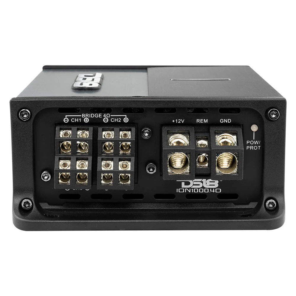 ION1000.4D ION Compact Full Range Class D 4-Channel Amplifier 4 x 150 Watts RMS @ 4-ohm - Image 5