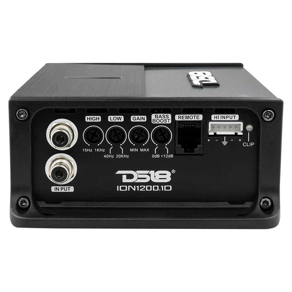 ION1200.1D ION Compact Full Range 1 Channel Amplifier 1200 Watts RMS @ 1-Ohm - Image 4