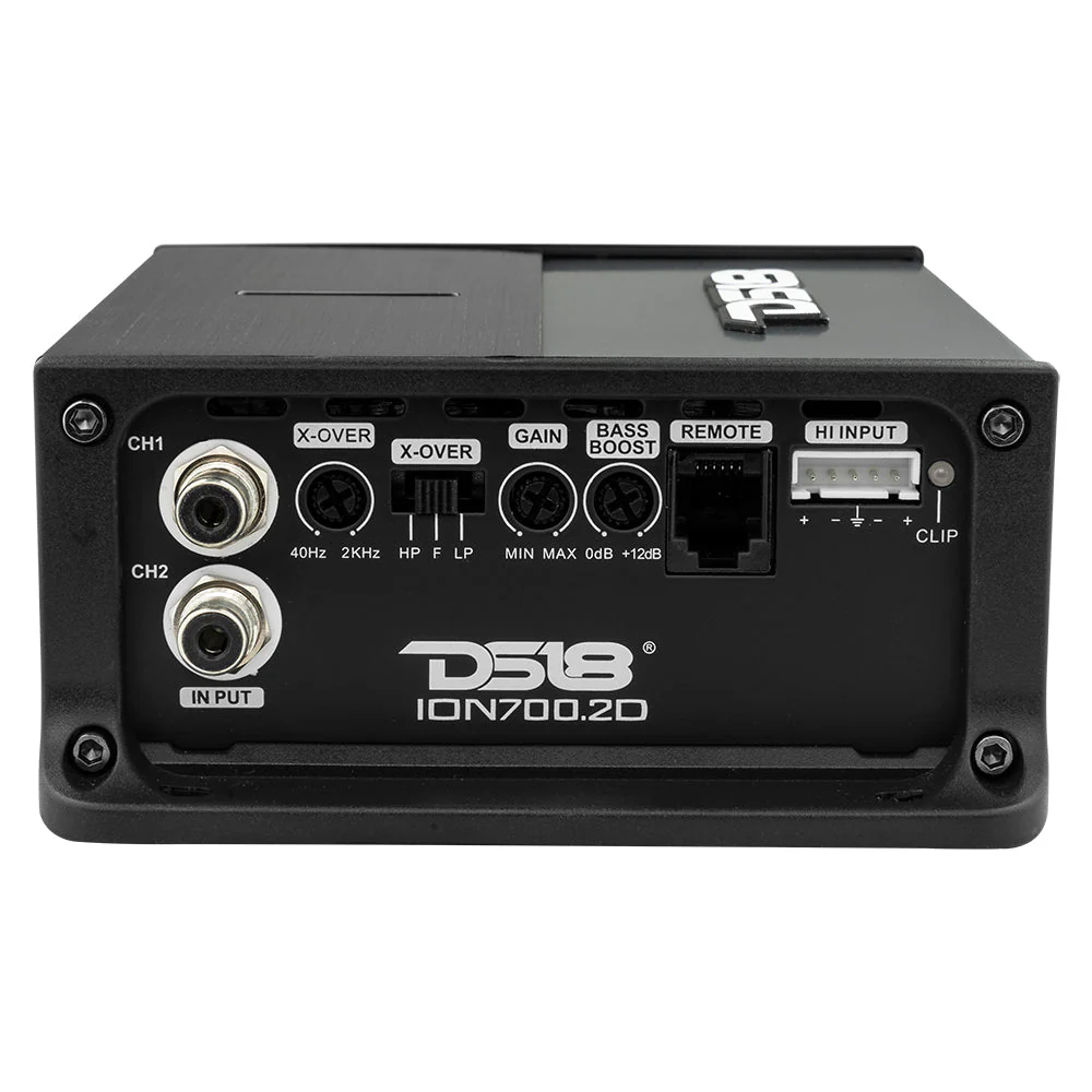ION700.2D ION Compact Full Range 2 Channel Amplifier 2 x 350W RMS @ 2-Ohm - Image 4