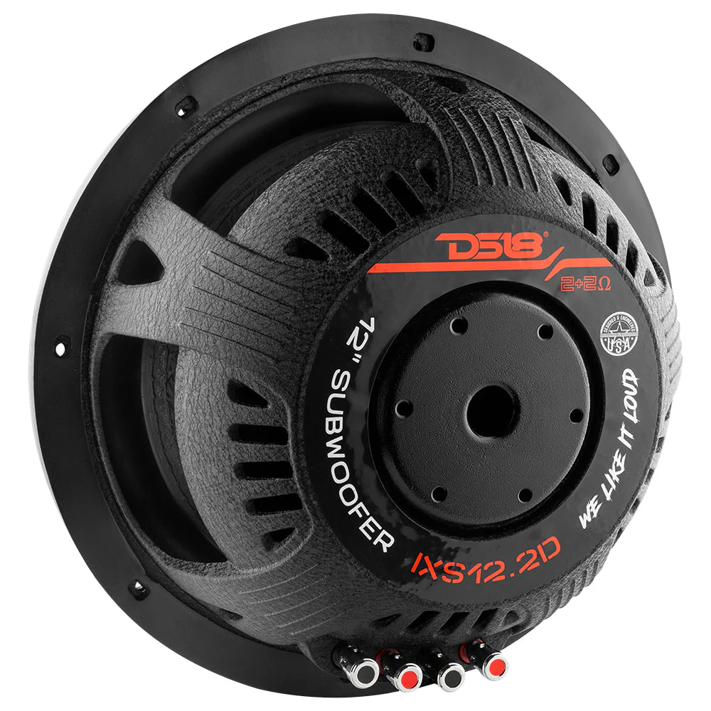 IXS12.2D Shallow-Mount 12" Fiber Glass Subwoofer 800 Watts Rms DVC 2-Ohm - Image 4