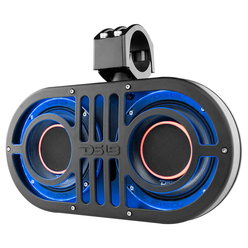 JVOCE Dual 6.5" Marine and Powersports PRO Roll Cage Sound Bar System with Built in LED RGB Lights450 Watts Rms ( 2 x PRO-HY6.4B Included) - Image 6