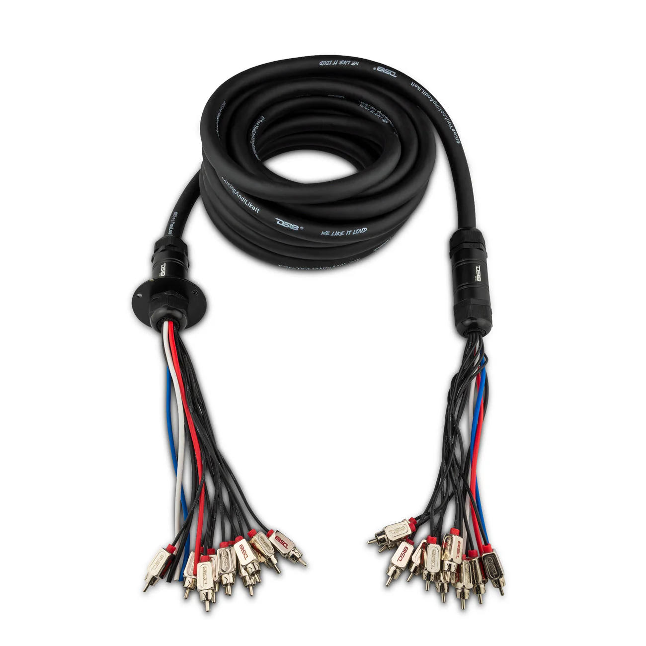 MDSA10/4.30FT Snake, Medusa 10 Channel RCA and 4 x 12GA OFC Power Wire 30 Feet - Image 4