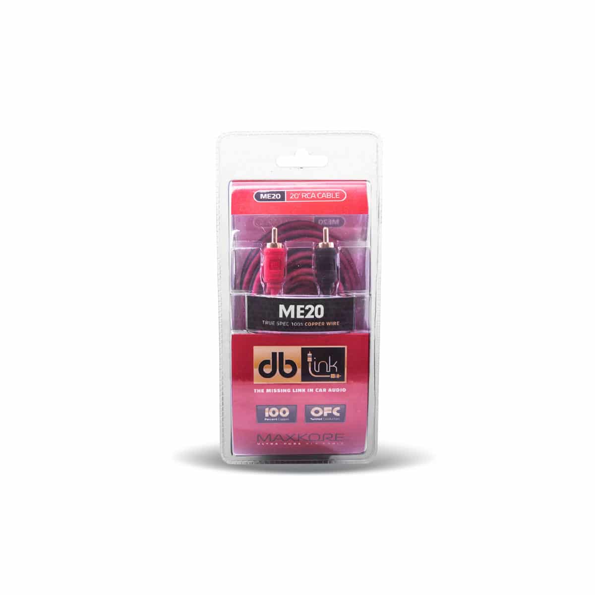 ME20 DB LINK MAXKORE 100% COPPER 20FT RCA - Image 2