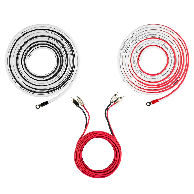 MOFCKIT4 4-GA Marine Tinned OFC Amplifier Installation Kit - WHITE - Image 2