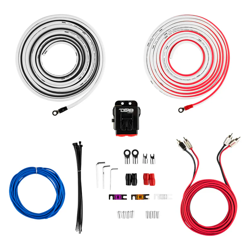 MOFCKIT4 4-GA Marine Tinned OFC Amplifier Installation Kit - WHITE - Image 3